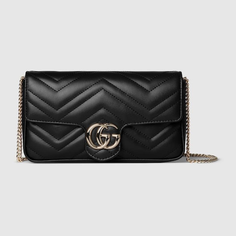 GUCCI（グッチ） レディース GGマーモント スモール ショルダーバッグ