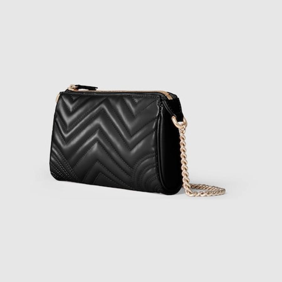 GUCCI（グッチ） レディース GGマーモント スモール ショルダーバッグ