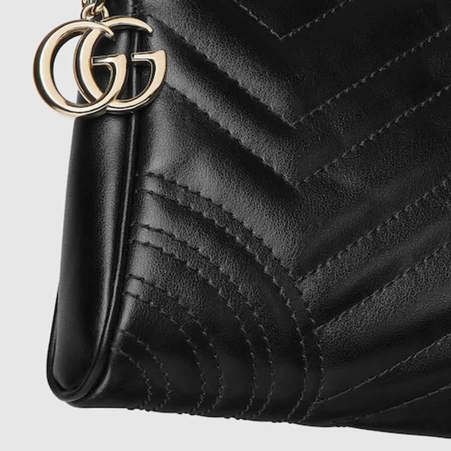 GUCCI（グッチ） レディース GGマーモント スモール ショルダーバッグ 