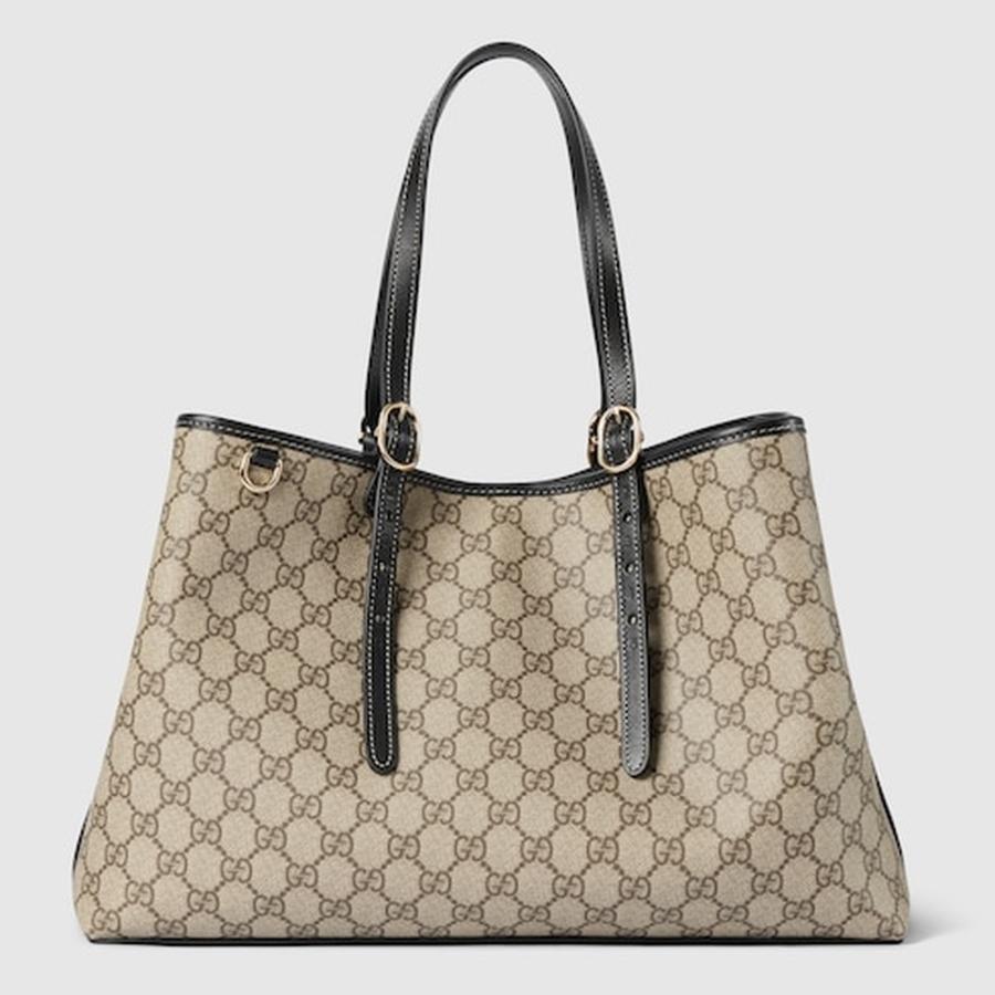 GUCCI（グッチ） レディース GGエンブレム ラージ トートバッグ