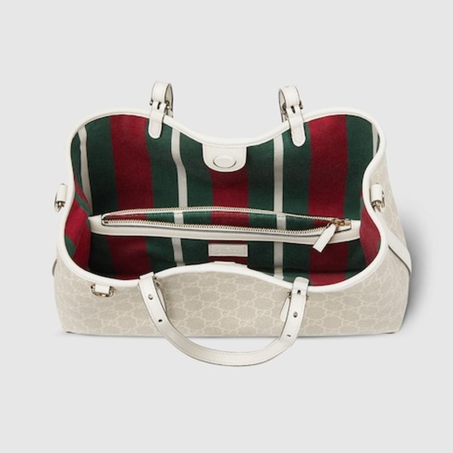 GUCCI（グッチ） レディース GGエンブレム ミディアム トートバッグ