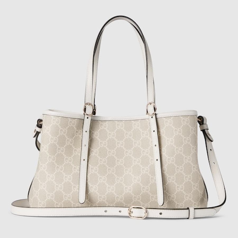 GUCCI（グッチ） レディース GGエンブレム ミディアム トートバッグ