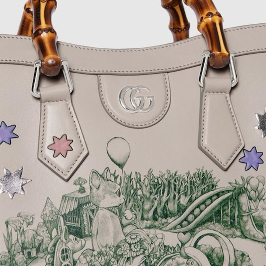 GUCCI（グッチ） レディース ダイアナ ヒグチユウコ ミディアム トート