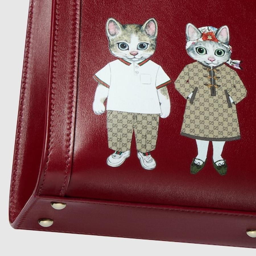 GUCCI（グッチ） レディース ダイアナ ヒグチユウコ ミディアム トート