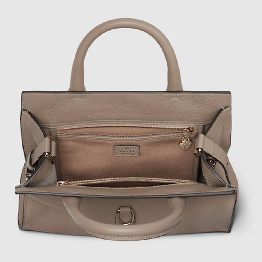 グッチ GUCCI レディース フック クロージャー付き ミディアム トートバッグ【トープ レザー 】【送料無料】【正規品】の画像