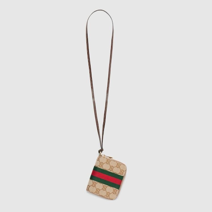 グッチ GUCCI メンズ ストラップ付き GG カードケース【  - 】【送料無料】【正規品】の画像