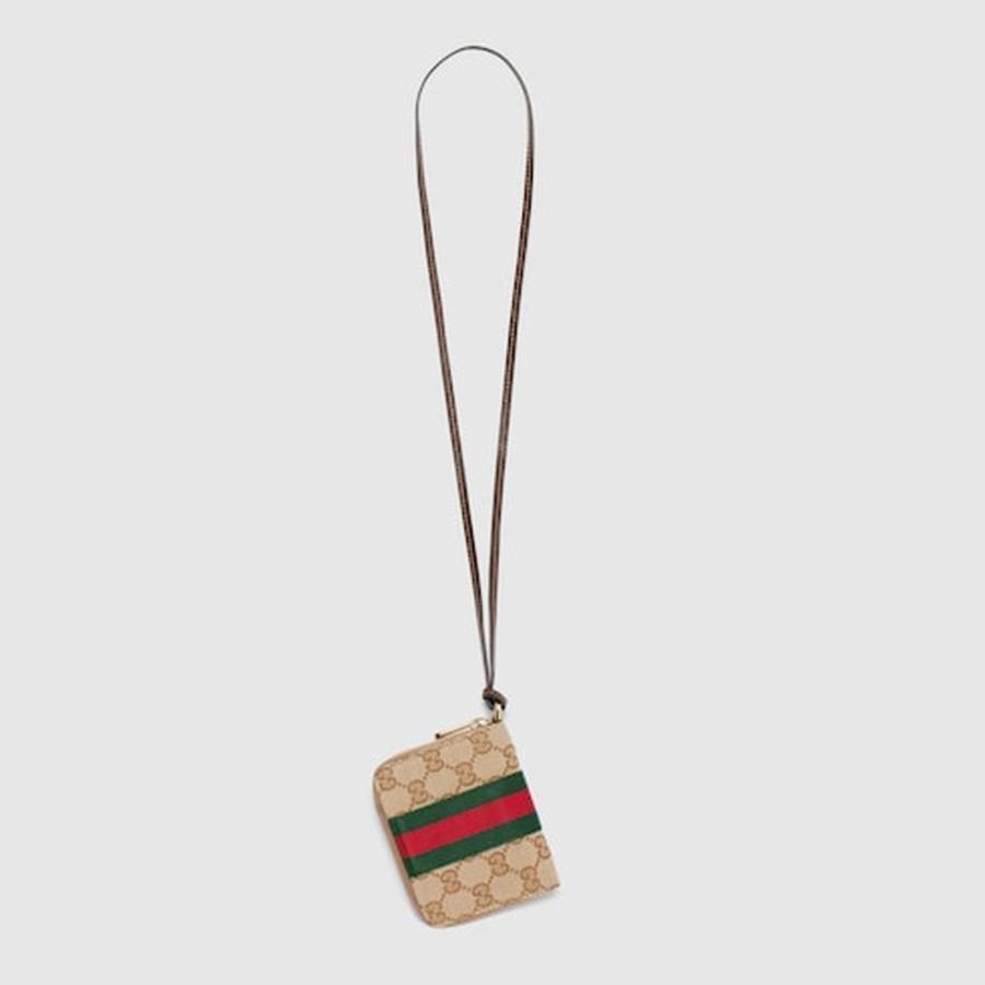 グッチ GUCCI メンズ ストラップ付き GG カードケース【  - 】【送料無料】【正規品】の画像
