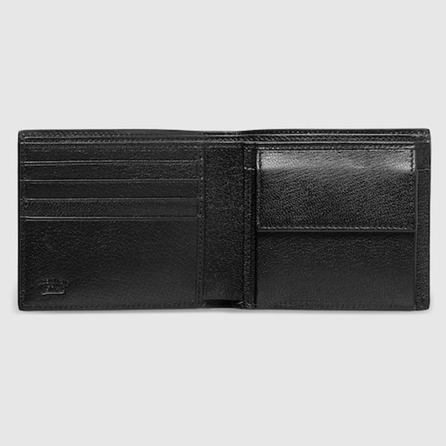 グッチ GUCCI メンズ リラ コインウォレット 財布【ブラック レザー 】【送料無料】【正規品】の画像