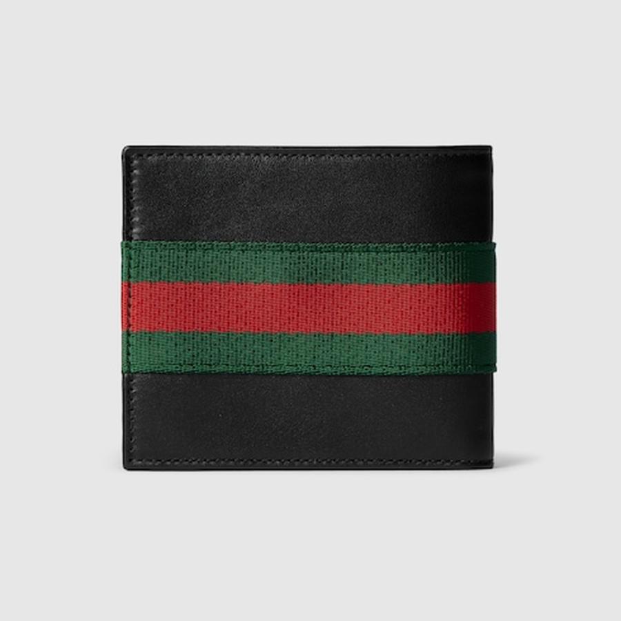 グッチ GUCCI メンズ ウェブ ストライプ トレードマーク コインウォレット 財布【  - 】【送料無料】【正規品】の画像