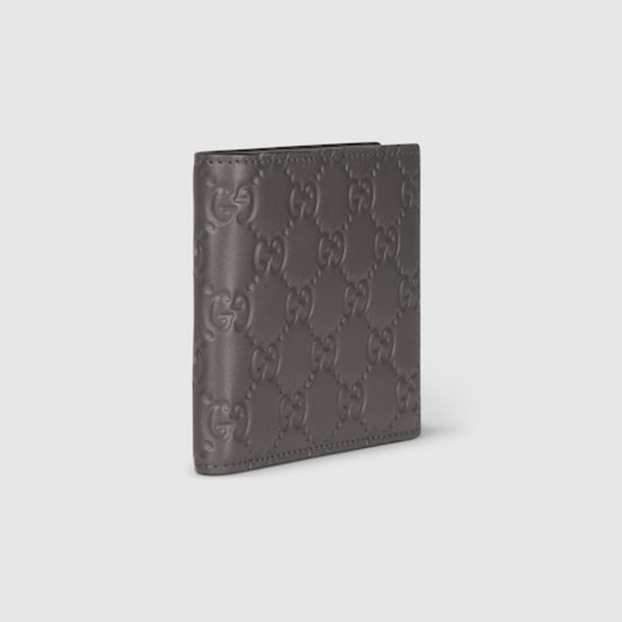 グッチ GUCCI メンズ GGエンブレム コインウォレット 財布【グレー GGレザー 】【送料無料】【正規品】の画像