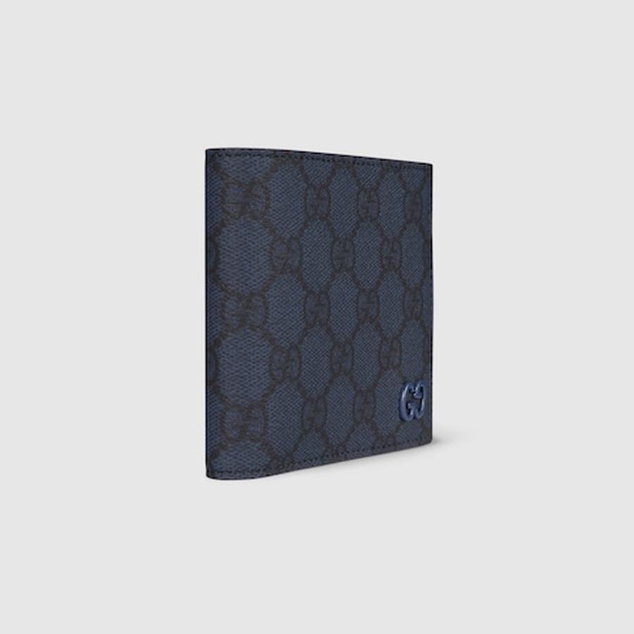 グッチ GUCCI メンズ GG コインウォレット 財布 グリーン インテリア【ダークブルー GGスプリーム 】【送料無料】【正規品】の画像