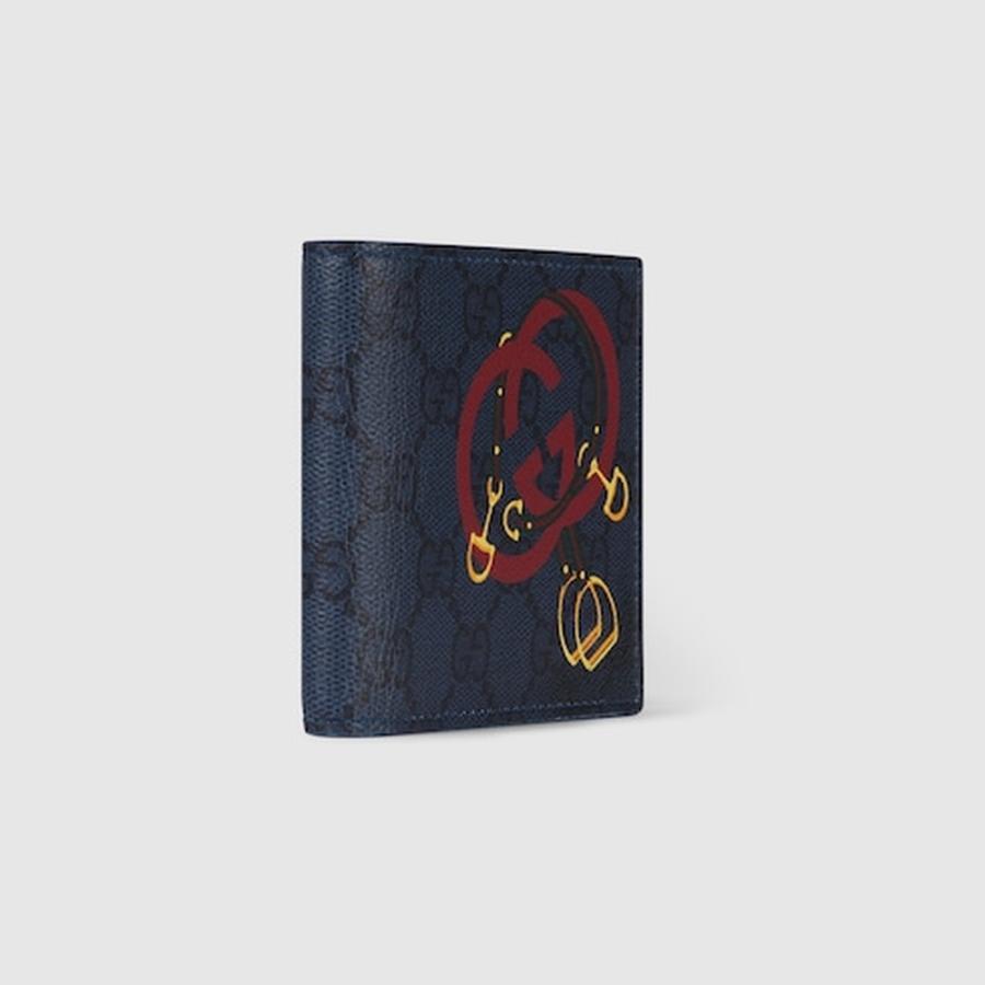 グッチ GUCCI メンズ プリント GG 二つ折りウォレット 財布【  - 】【送料無料】【正規品】の画像