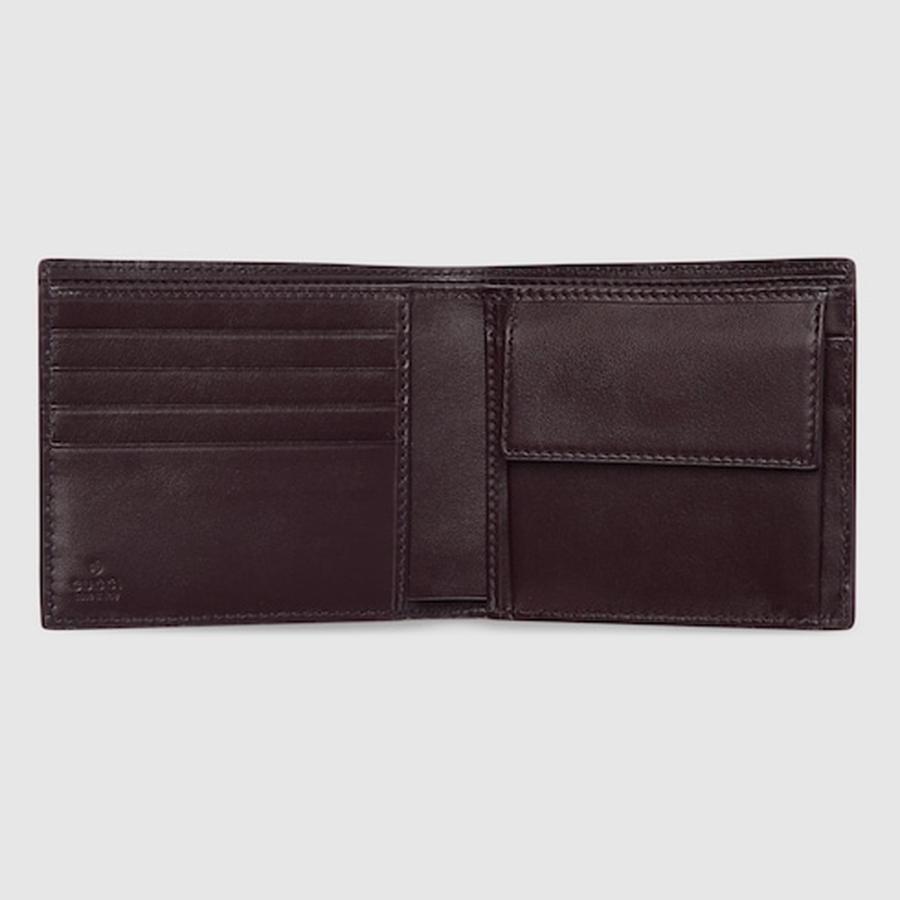 グッチ GUCCI メンズ GG コインウォレット 財布 ボルドー インテリア【ダークブルー GGスプリーム 】【送料無料】【正規品】の画像