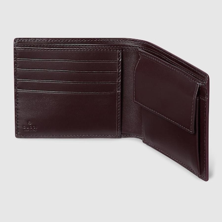 グッチ GUCCI メンズ GG コインウォレット 財布 ボルドー インテリア【ダークブルー GGスプリーム 】【送料無料】【正規品】の画像