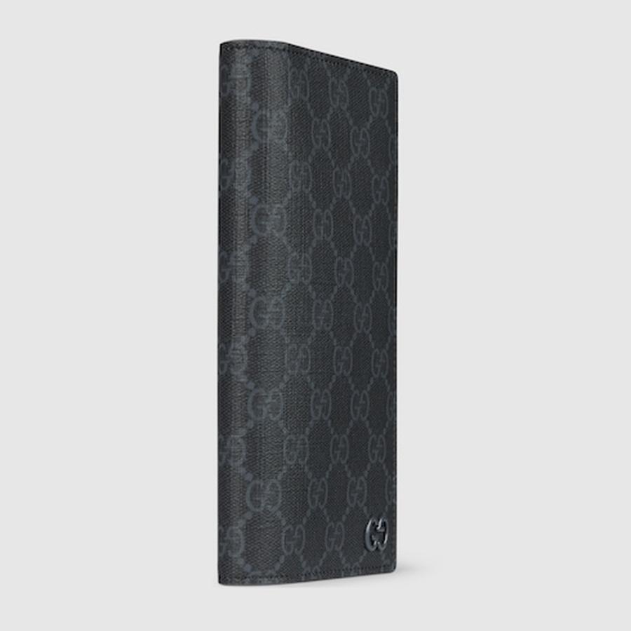グッチ GUCCI メンズ GG ロングウォレット 財布 グレー インテリア【  - 】【送料無料】【正規品】の画像