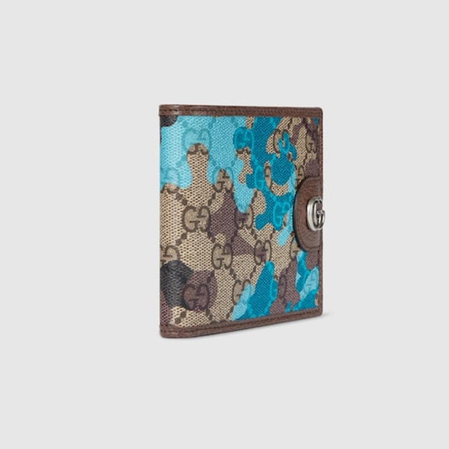 GUCCI（グッチ） メンズ GG コインウォレット 財布【ブルー GG