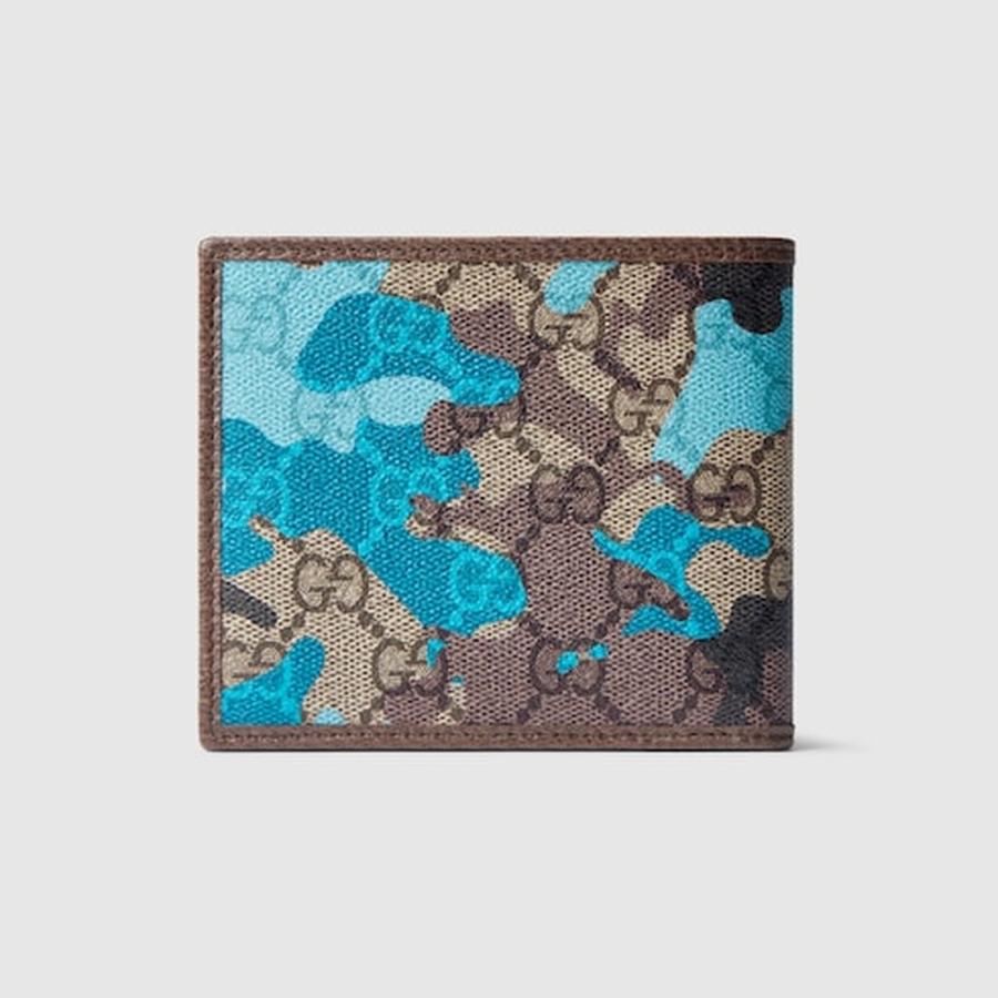 GUCCI（グッチ） メンズ GG コインウォレット 財布【ブルー GG