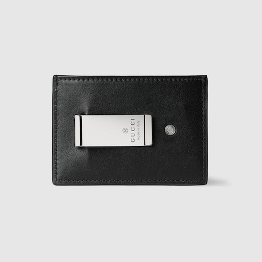 グッチ GUCCI メンズ ダブルG マネークリップ付き カードケース【  - 】【送料無料】【正規品】の画像