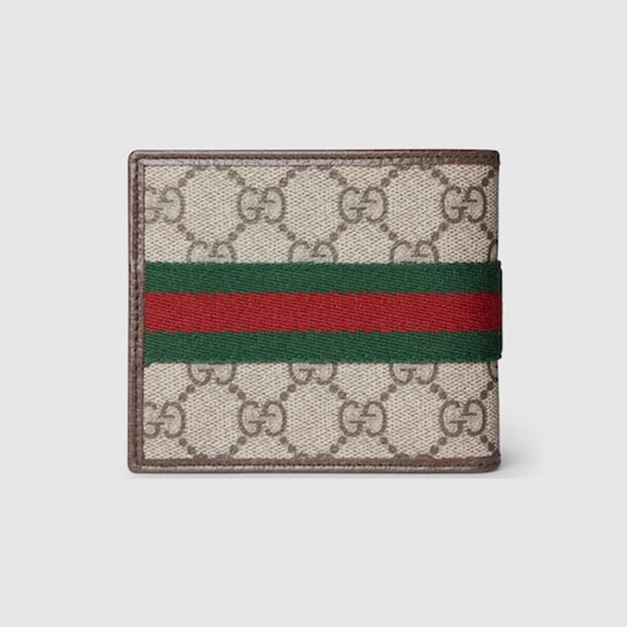 グッチ GUCCI メンズ オフィディア コインウォレット 財布【ベージュ＆ダークブラウン ファブリック 】【送料無料】【正規品】の画像