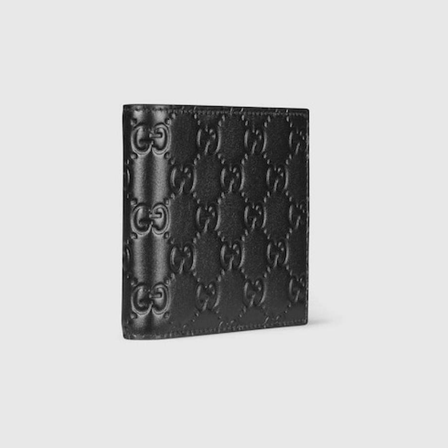 グッチ GUCCI メンズ GGエンブレム コインウォレット 財布【ブラック GGレザー 】【送料無料】【正規品】の画像