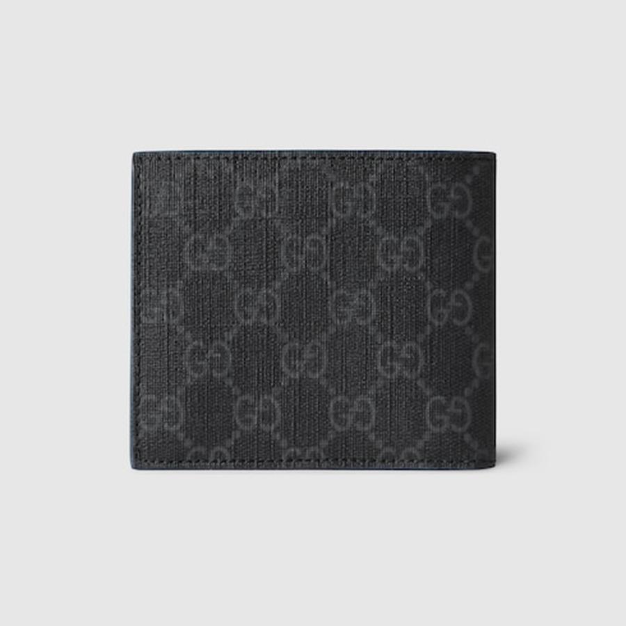 グッチ GUCCI メンズ GG コインウォレット 財布 ブルー インテリア【ブラック スプリーム 】【送料無料】【正規品】の画像