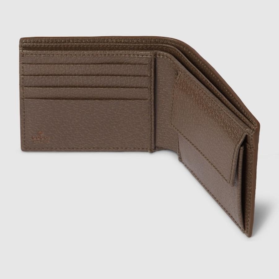 グッチ GUCCI メンズ GG コインウォレット 財布 ブラウン インテリア【ベージュ＆エボニー GGスプリーム キャンバス 】【送料無料】【正規品】の画像