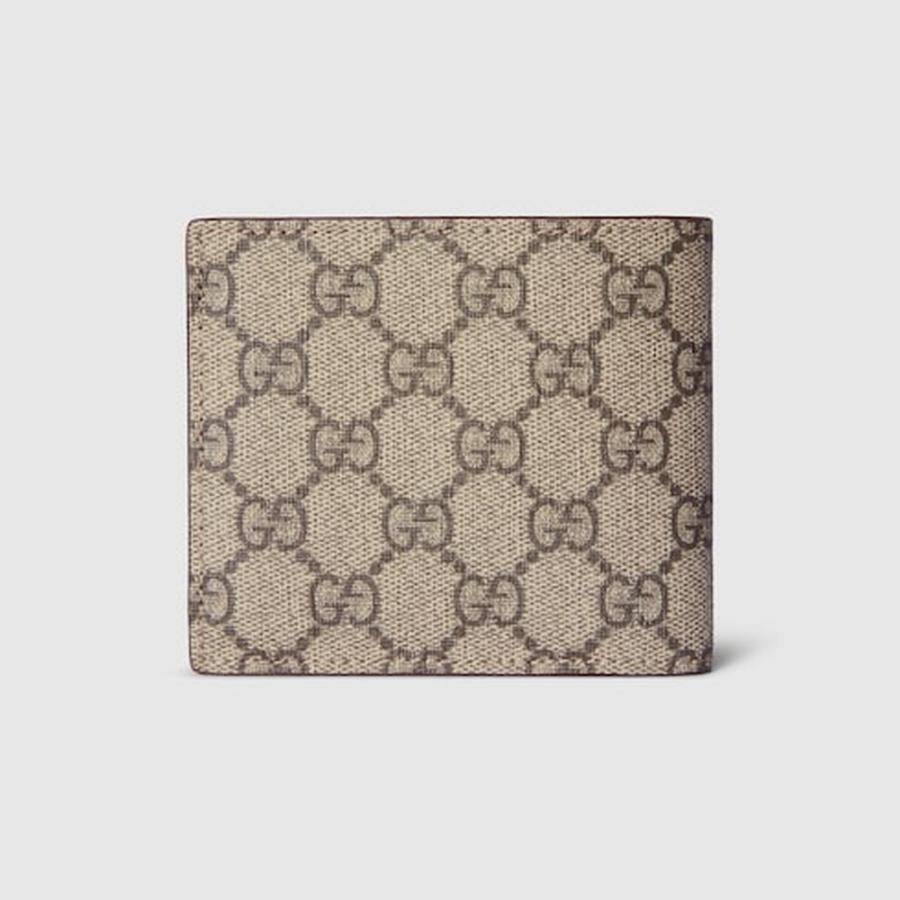 グッチ GUCCI メンズ GG コインウォレット 財布 ブラウン インテリア【ベージュ＆エボニー GGスプリーム キャンバス 】【送料無料】【正規品】の画像