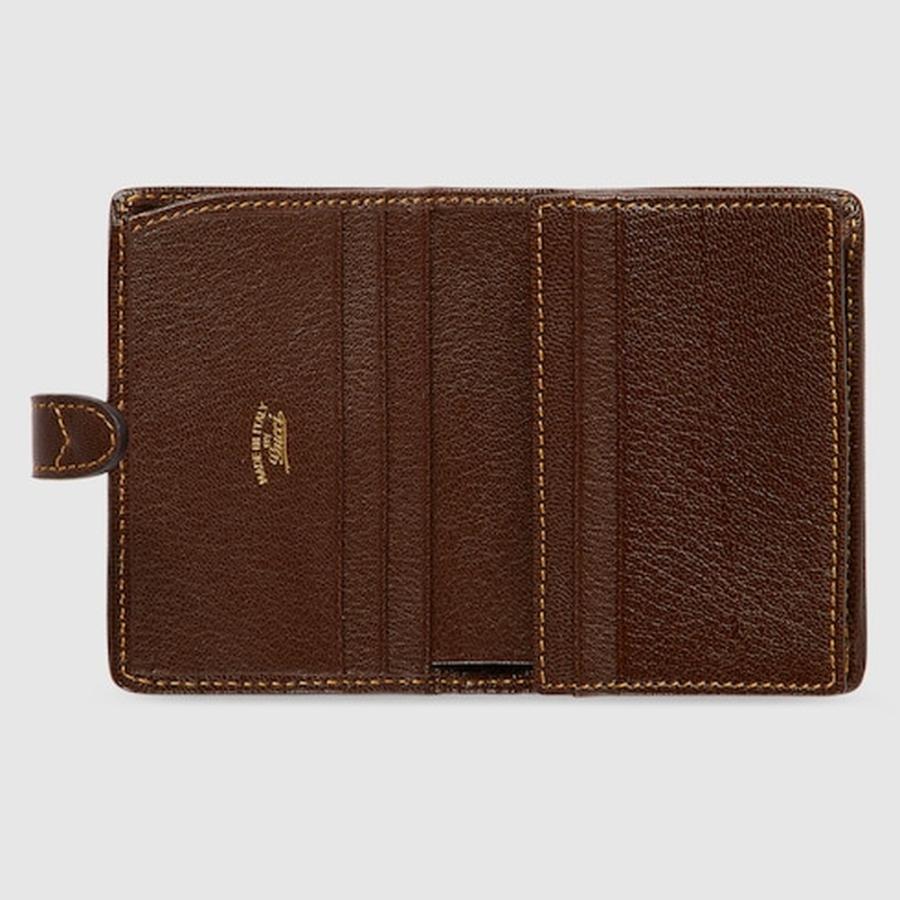 グッチ GUCCI レディース Gucci Jackie ミディアム ウォレット 財布【サンド＆ブラウン GGキャンバス 】【送料無料】【正規品】の画像