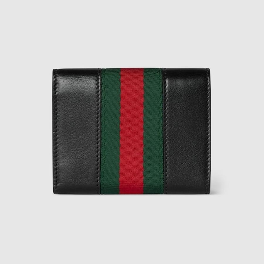グッチ GUCCI レディース グッチ ホースビット ウェブ スモール 三つ折りウォレット 財布【  - 】【送料無料】【正規品】の画像