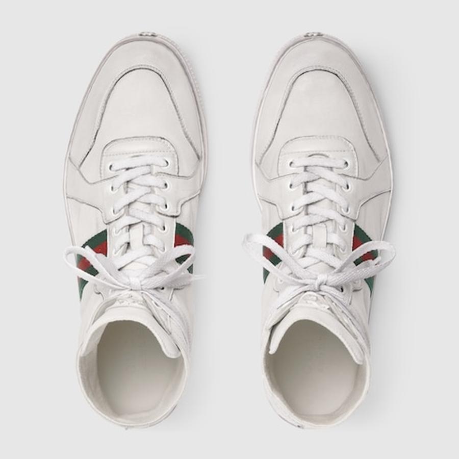 グッチ GUCCI メンズ ストレッチ ハイトップスニーカー【  - 】【送料無料】【正規品】の画像