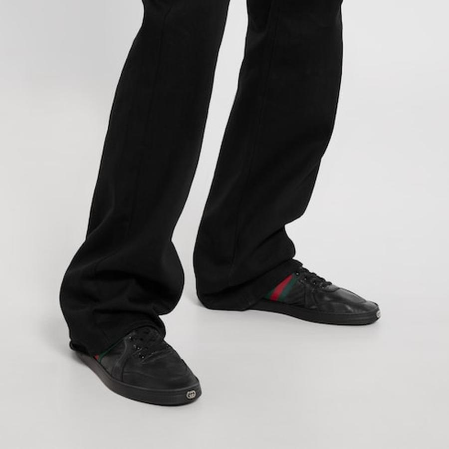 グッチ GUCCI メンズ ストレッチ ハイトップスニーカー【  - 】【送料無料】【正規品】の画像