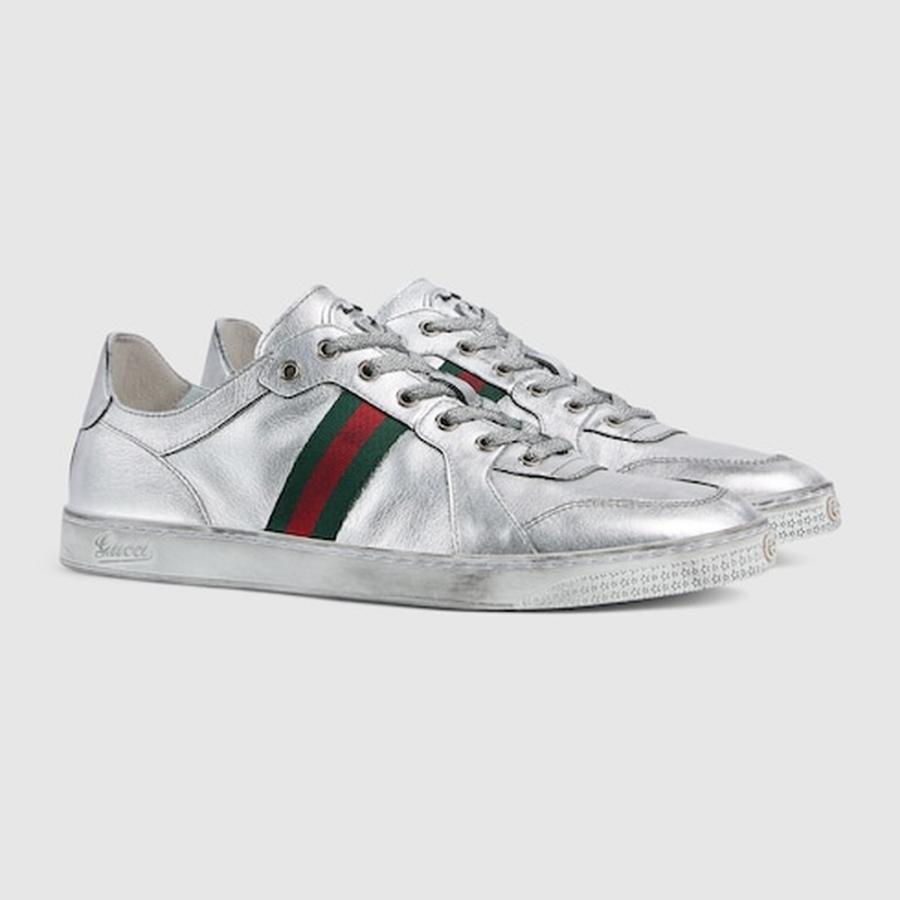 グッチ GUCCI メンズ ストレッチ ロートップスニーカー【  - 】【送料無料】【正規品】の画像