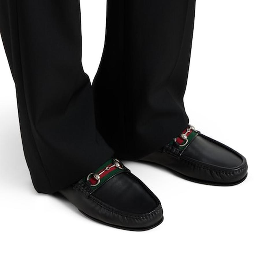 グッチ GUCCI メンズ ホースビット 1953 ローファー【ブラック レザー 】【送料無料】【正規品】の画像