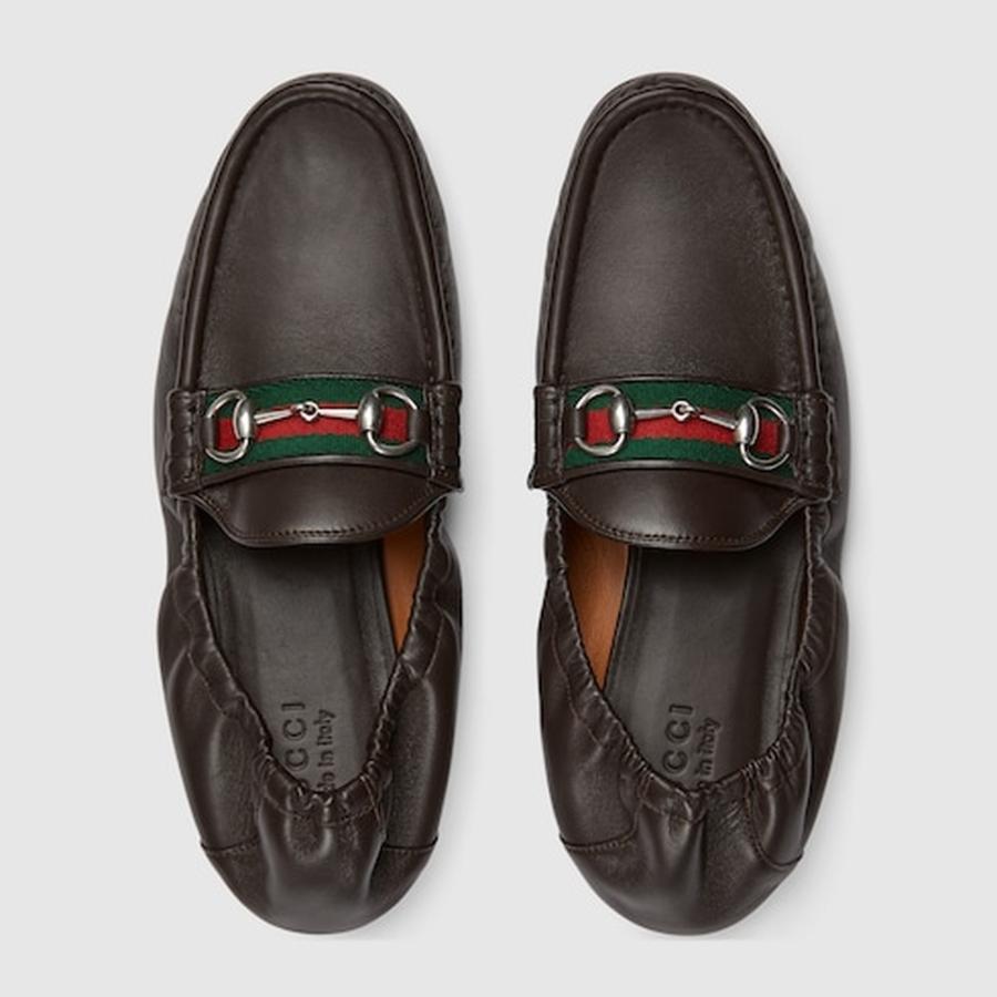 グッチ GUCCI メンズ ホースビット 1953 ローファー【ダークブラウン レザー 】【送料無料】【正規品】の画像