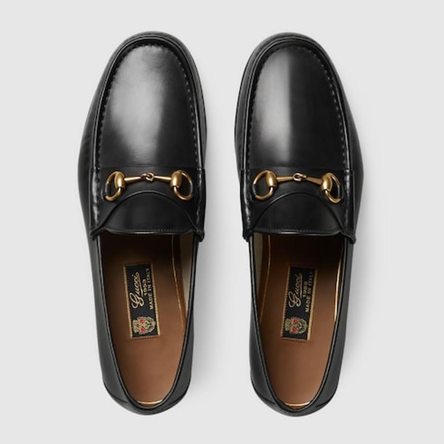 グッチ GUCCI メンズ ホースビット 1953 ローファー【ブラック レザー 】【送料無料】【正規品】の画像
