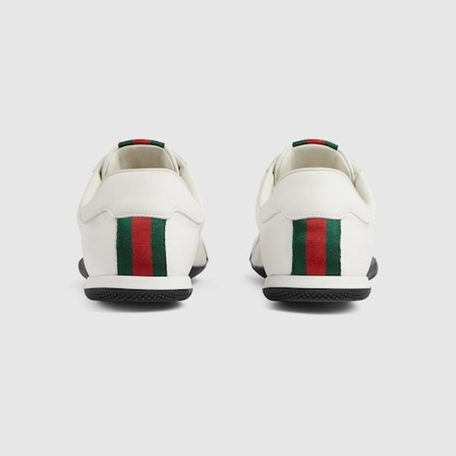 グッチ GUCCI メンズ シフト スニーカー【ホワイト レザー 】【送料無料】【正規品】の画像