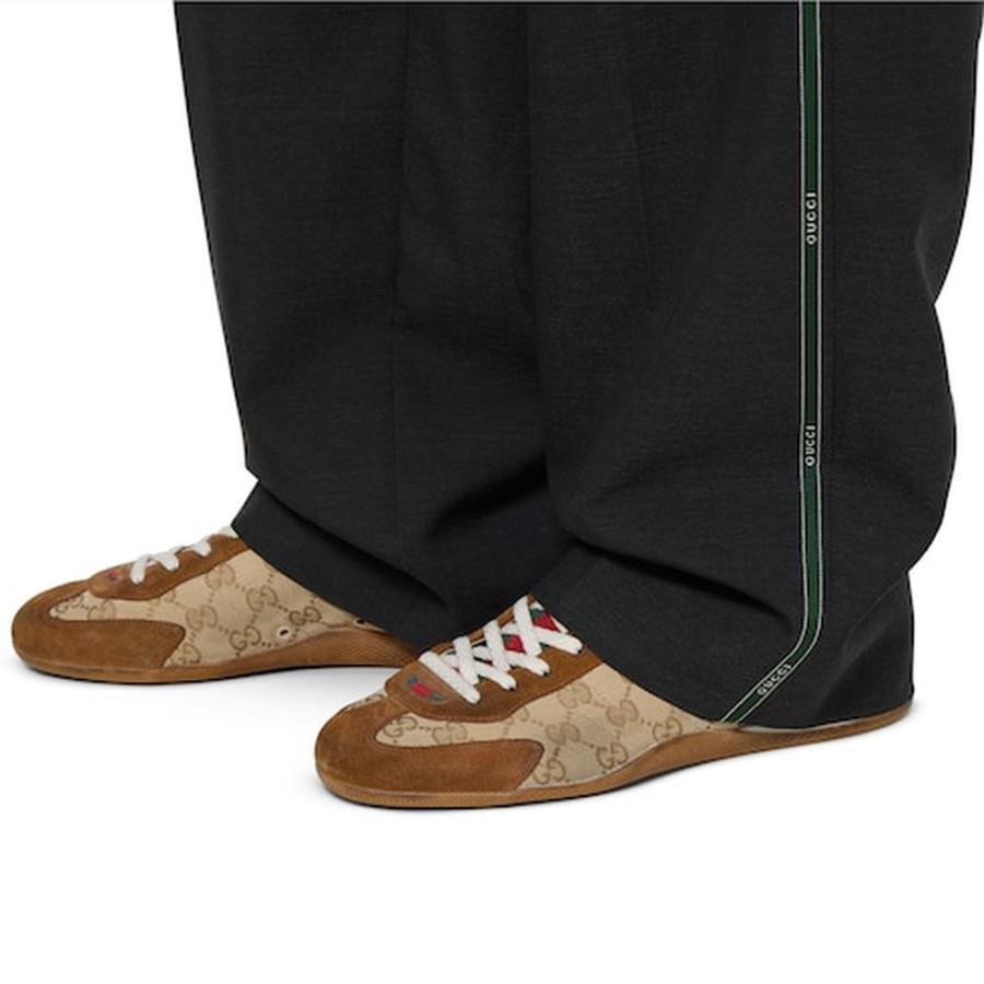 グッチ GUCCI メンズ シフト スニーカー【ベージュ＆ブラウン GGキャンバス 】【送料無料】【正規品】の画像