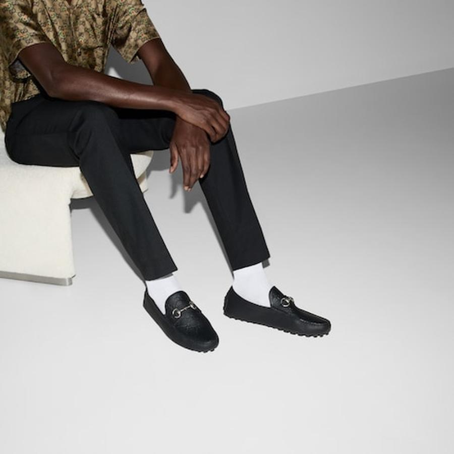 グッチ GUCCI メンズ ホースビット付き ドライビングシューズ【  - 】【送料無料】【正規品】の画像