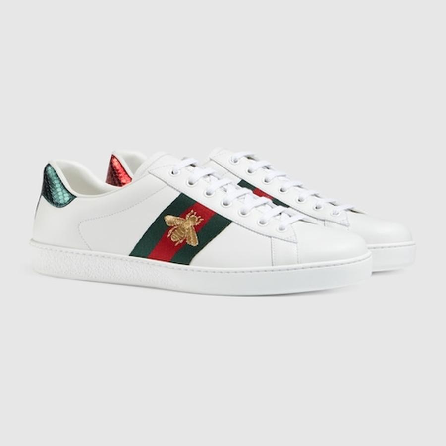 グッチ GUCCI メンズ エース ビー（ハチ）付き スニーカー【  - 】【送料無料】【正規品】の画像