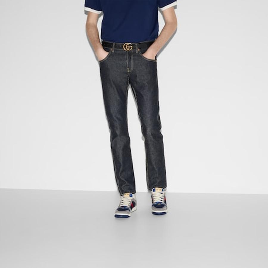 グッチ GUCCI メンズ スクリーナー ウェブ ストライプ付きスニーカー【  - 】【送料無料】【正規品】の画像