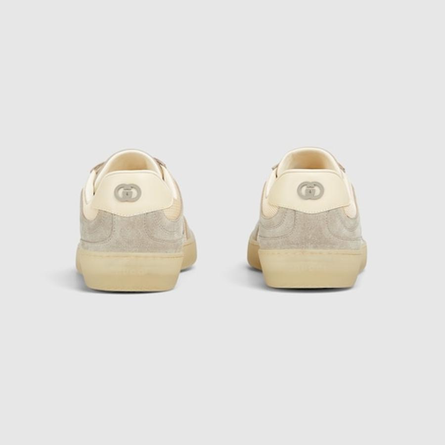 グッチ GUCCI メンズ G75 スニーカー【オートミール スエード 】【送料無料】【正規品】の画像