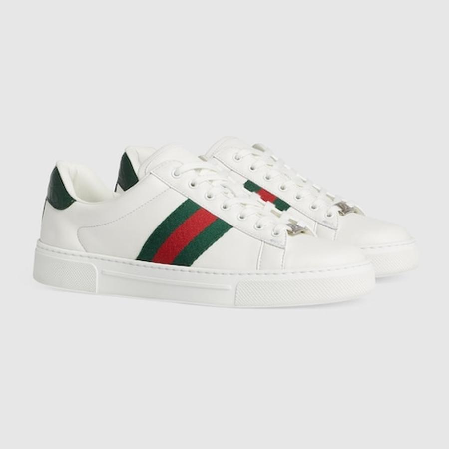 グッチ GUCCI レディース エース ウェブ ストライプ スニーカー【  - 】【送料無料】【正規品】の画像