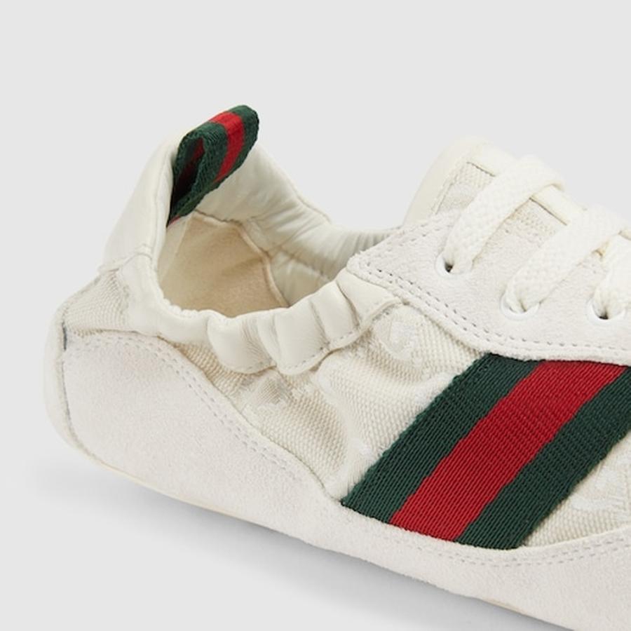 グッチ GUCCI レディース シフト スニーカー【ホワイト GGキャンバス 】【送料無料】【正規品】の画像