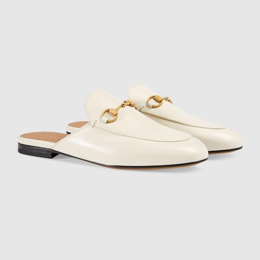 グッチ GUCCI レディース プリンスタウン  レザー スリッパ【  - 】【送料無料】【正規品】の画像