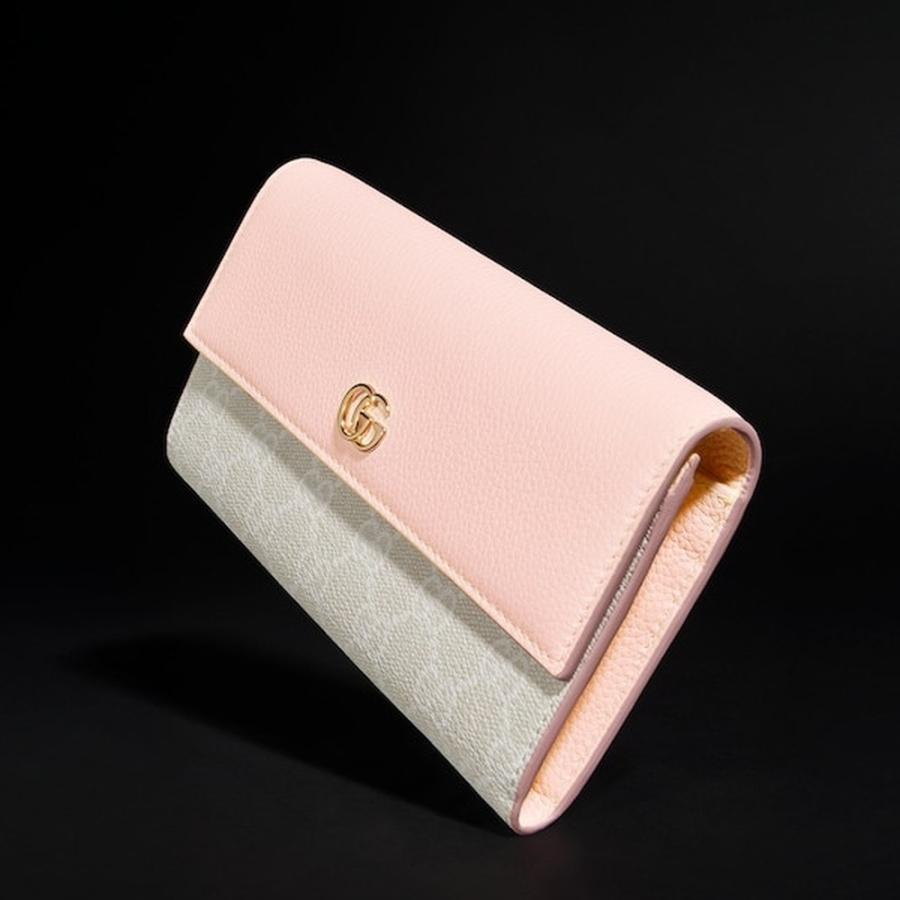 GUCCI（グッチ） レディース ダブルG バイカラー コンチネンタル