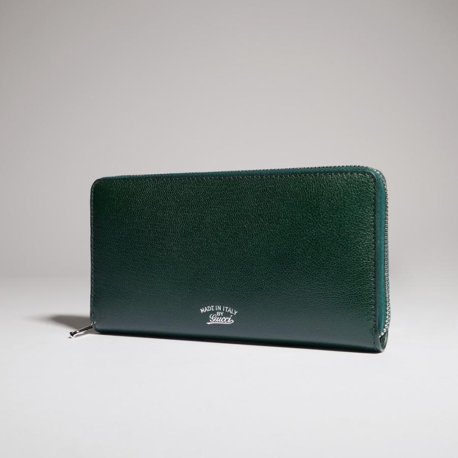GUCCI（グッチ） メンズ リラ ジップアラウンドウォレット財布【ダーク