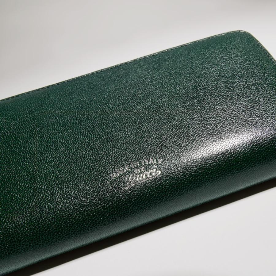 GUCCI（グッチ） メンズ リラ ジップアラウンドウォレット財布【ダーク