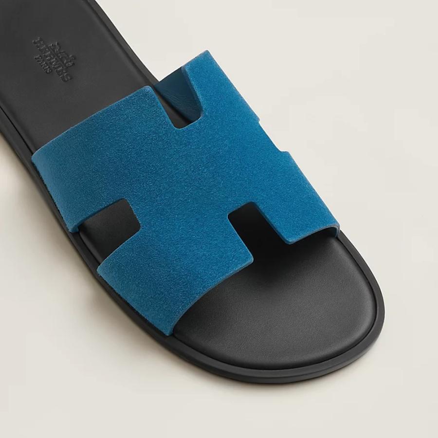 エルメス HERMES メンズ サンダル (イズミール)【ブルー・ブルーエ 】【送料無料】【正規品】の画像