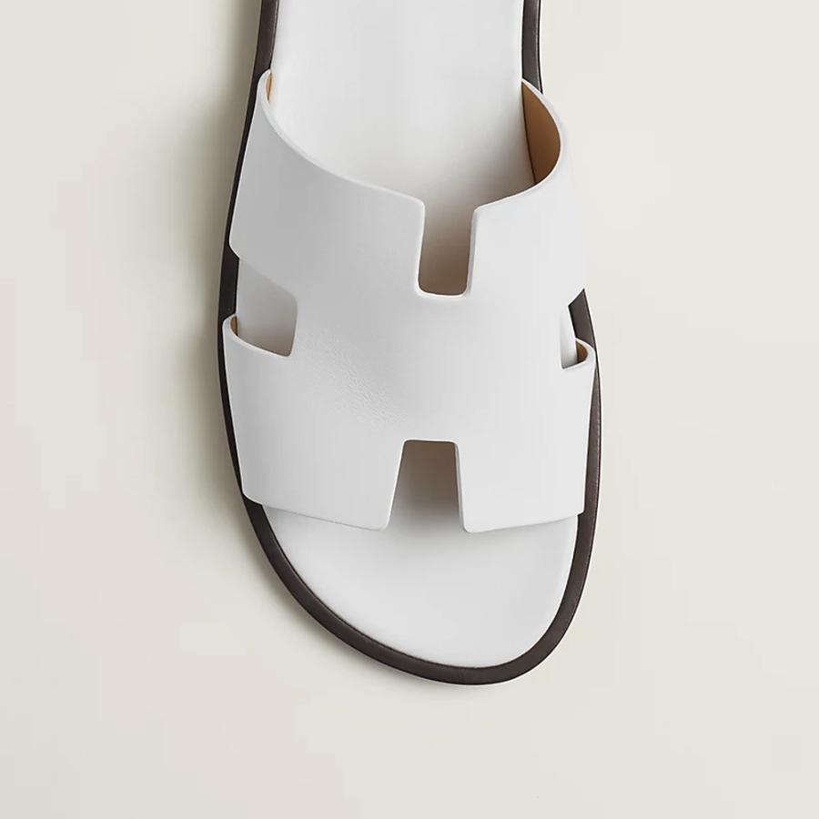 エルメス HERMES メンズ サンダル (イズミール)【白 】【送料無料】【正規品】の画像