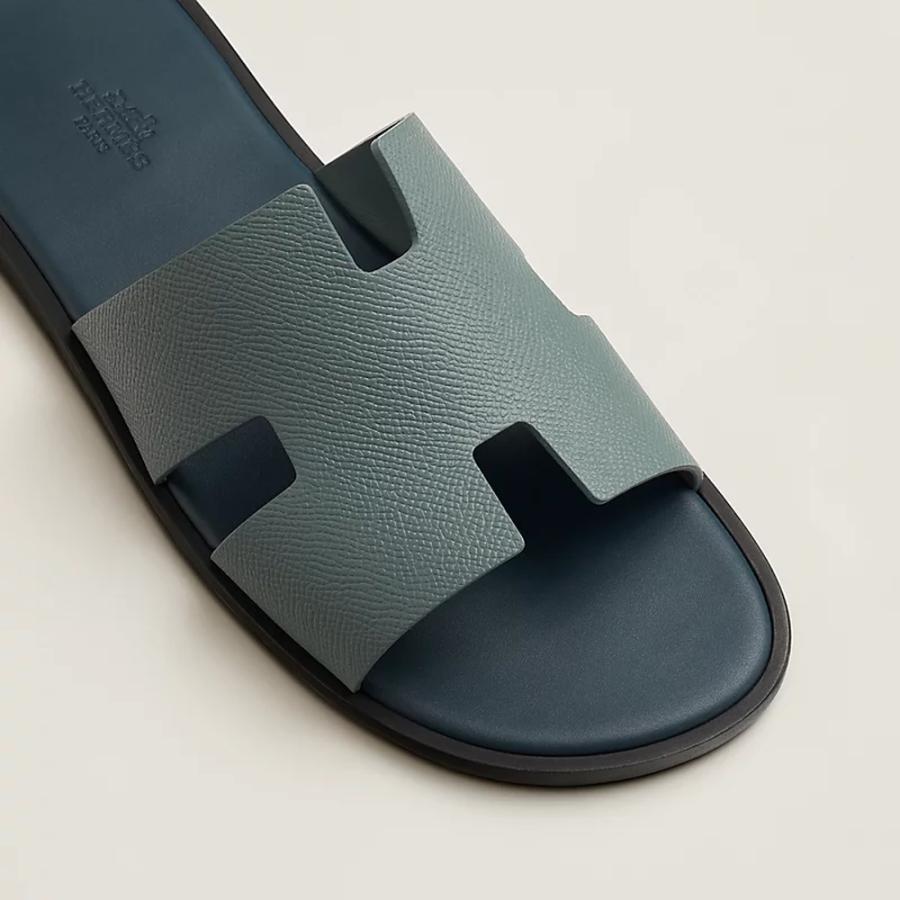 エルメス HERMES メンズ サンダル (イズミール)【ブルー・トネール / ブルー・セレスト 】【送料無料】【正規品】の画像